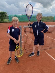 Konrad og Arthur, Klubmesterskaberne 2024. Billedet venligst udlånt med tak.